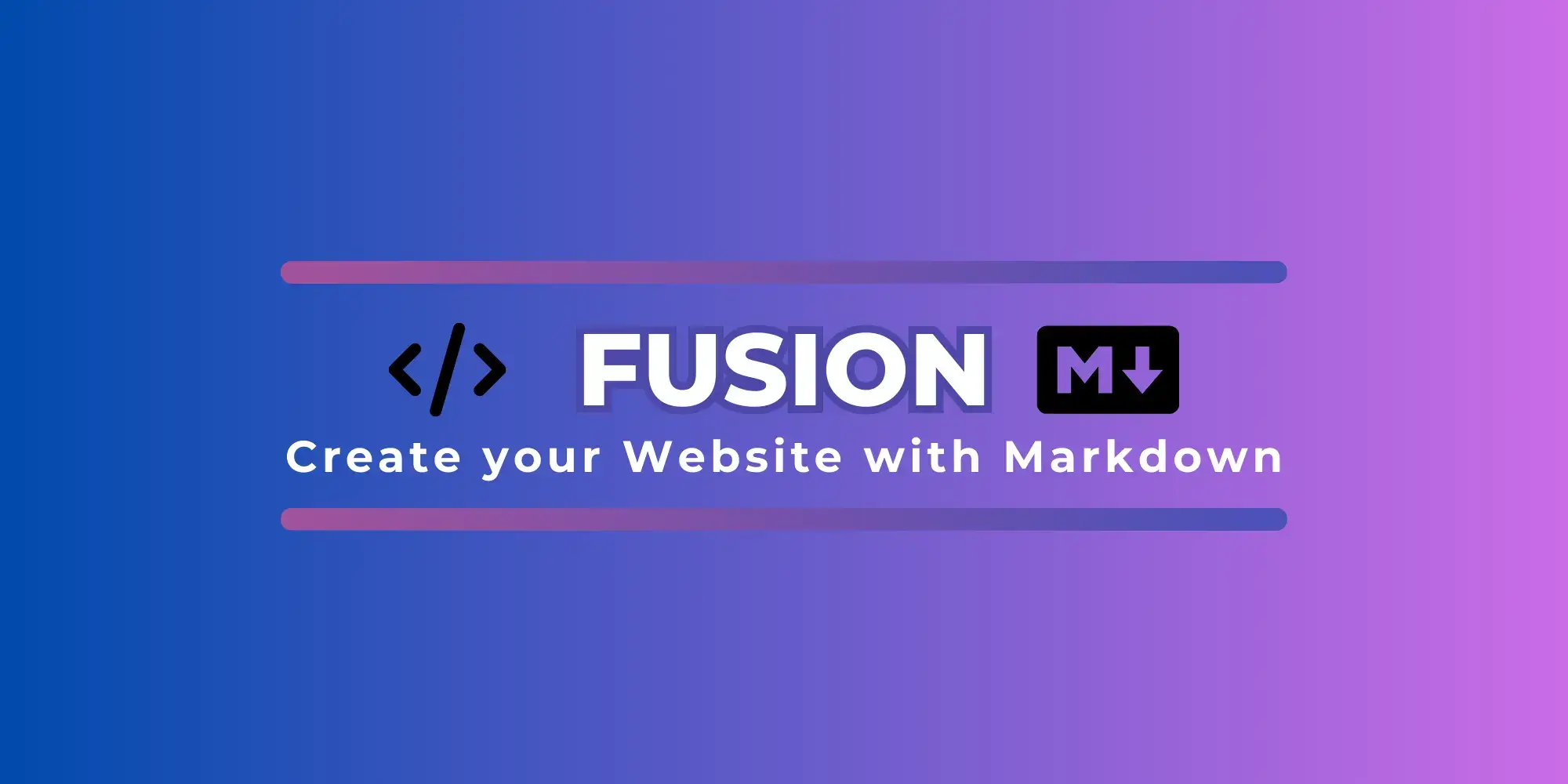 Fusion integrates Markdown into Laravel Models, simplifying Website development.